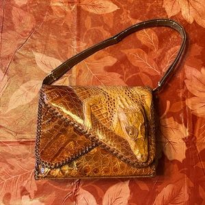 Genuine Alligator Purse from the 1950s